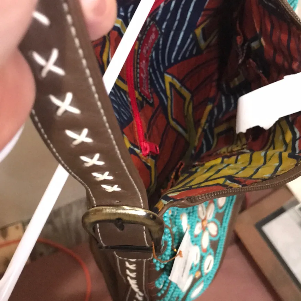 NWT Isabel Fiore Sea Shell beaded bag - Image 8