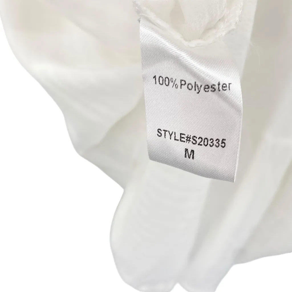 Mustard Seed White Popover Oversized Tunic Coverup Top - Image 7