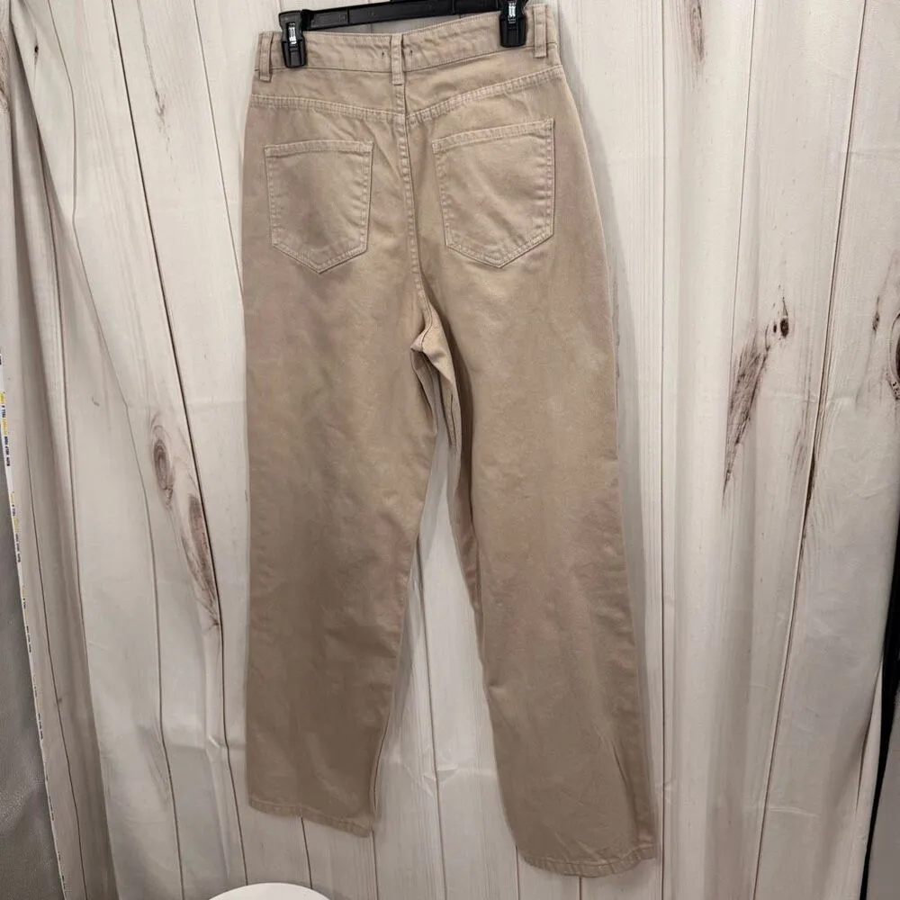 Nasty Gal Women’s 10 Stone Set Things Straight High Waisted Jeans New - Image 4