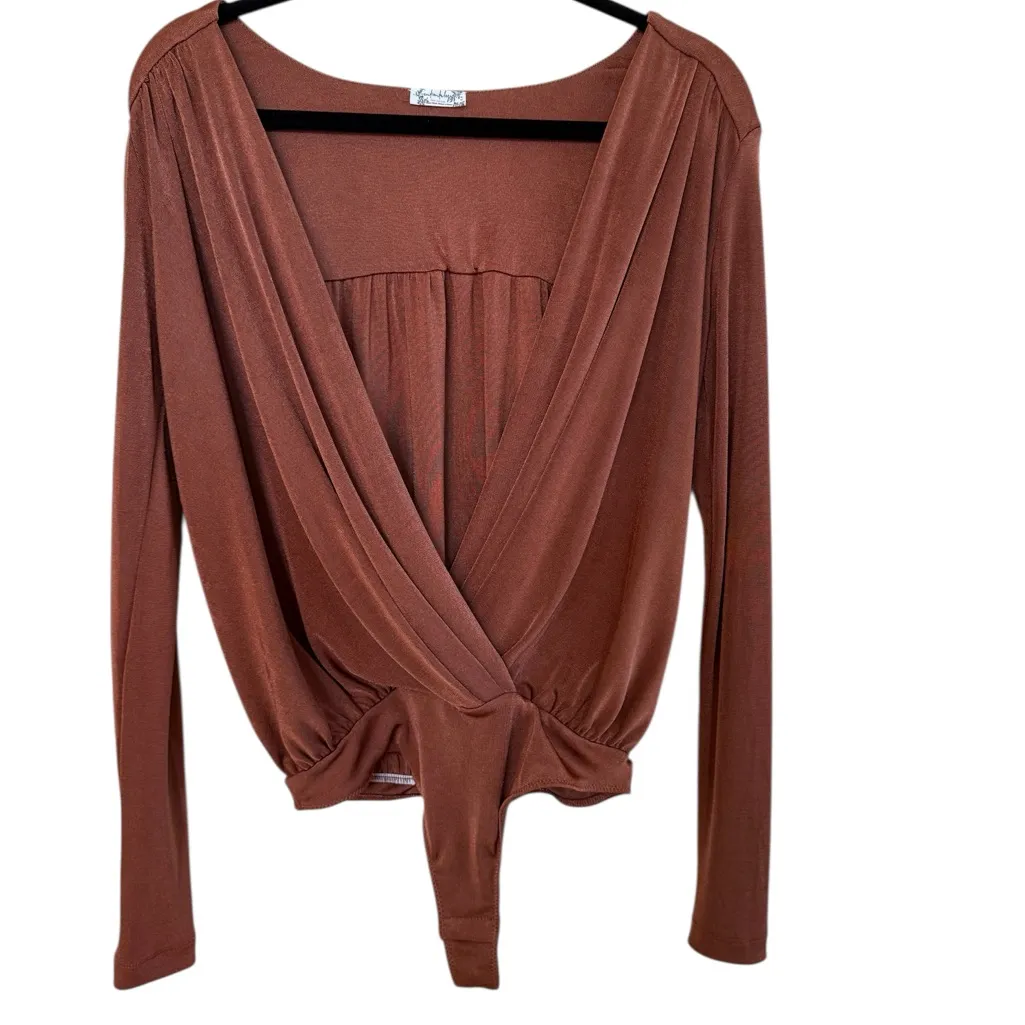 Free People Rust Bodysuit - Image 5