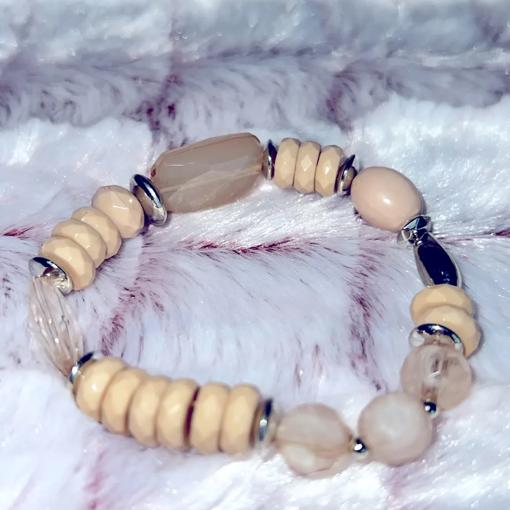 Southwest‎ Jewelry Set Silver and White - Image 6