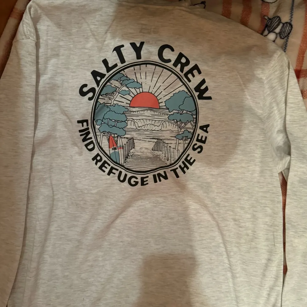 Salty crew women’s long sleeve hoodie xl new - Image 4
