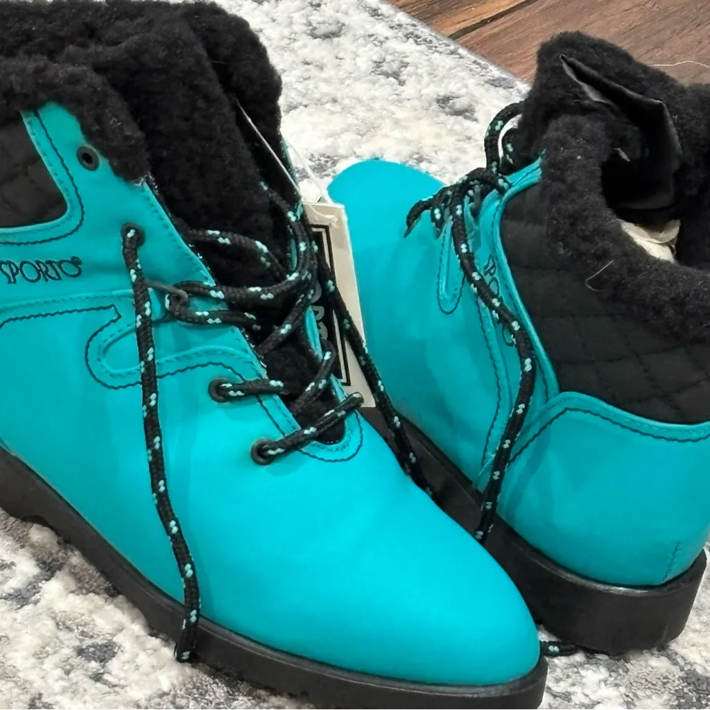 SPORTO Vintage Emerald/Black Thermolite Hiking Boots - Image 2