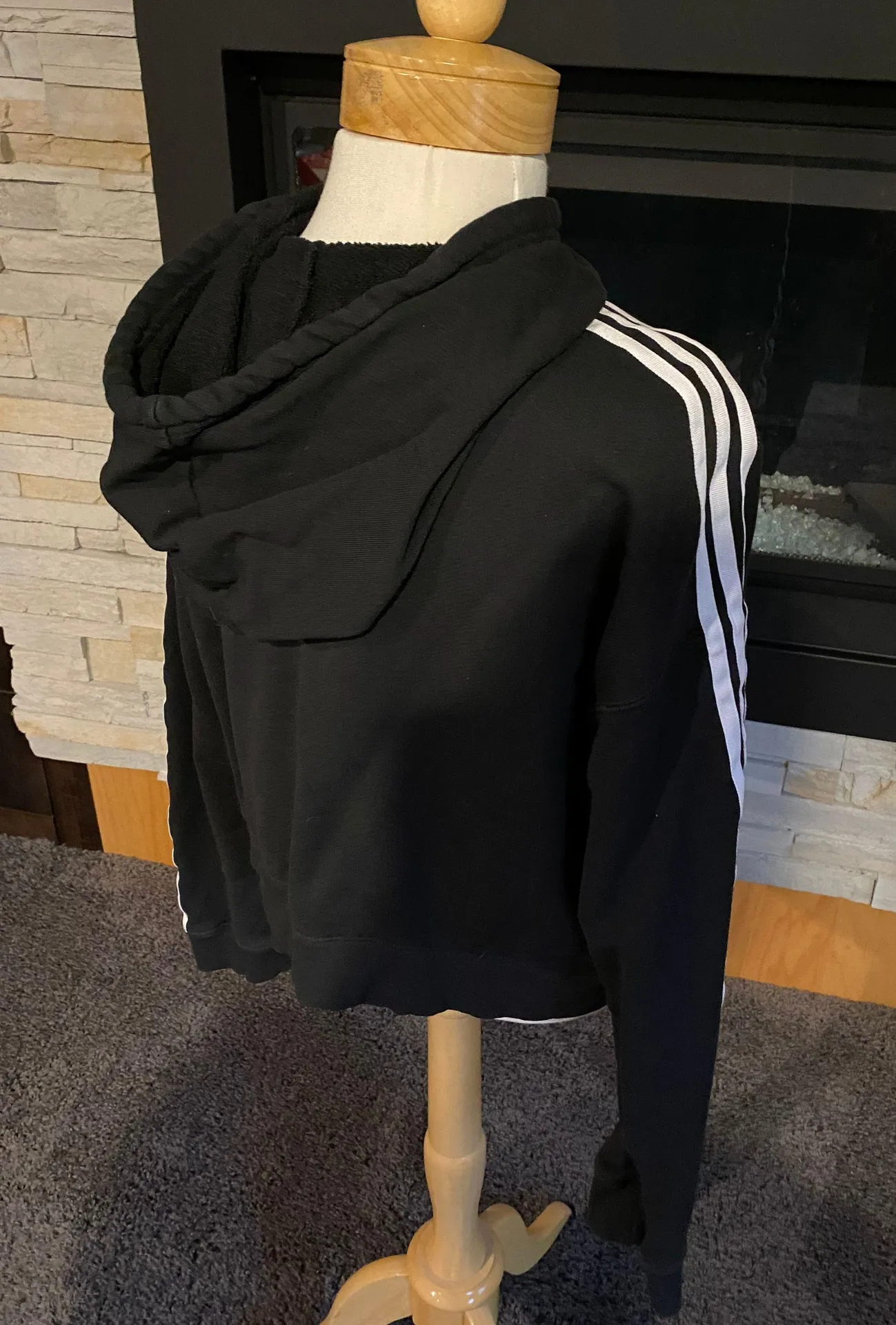 cropped hoodie - Image 2