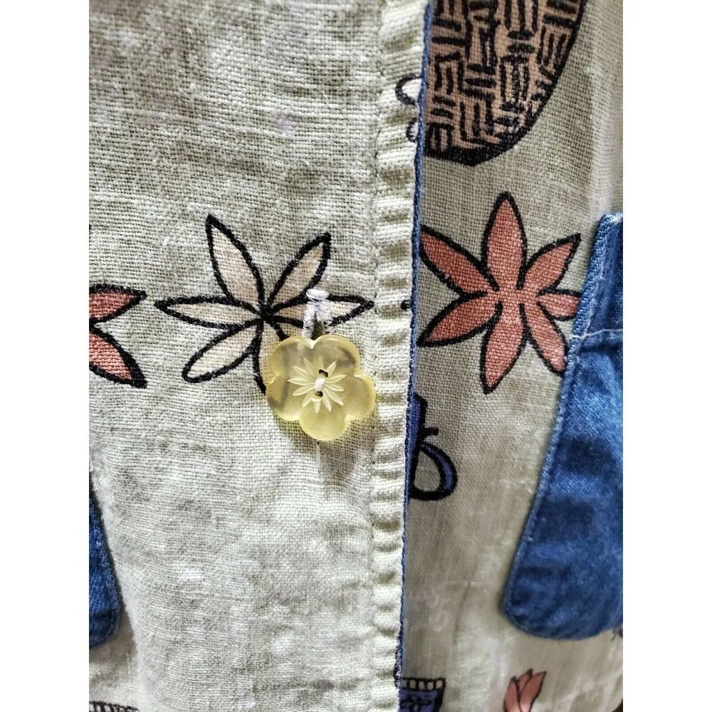 Paris Saint Germain Women's Multicolor Cotton Long Sleeve Collared Jacket Size L - Image 4