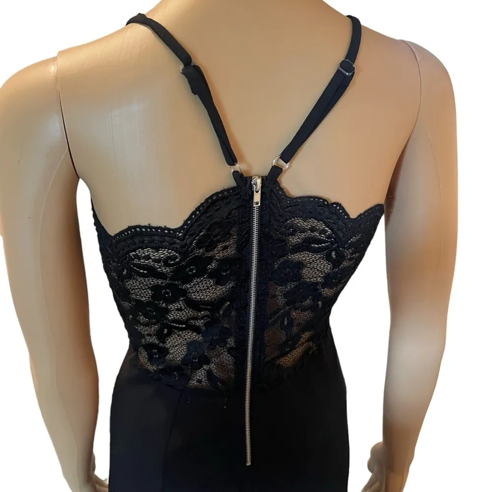 J for Justify Women’s Black Pant Jumpsuit - Image 4