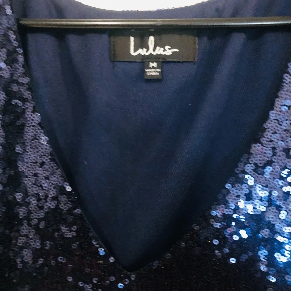 Very cute  sequence mini dress. Size: M - Image 5