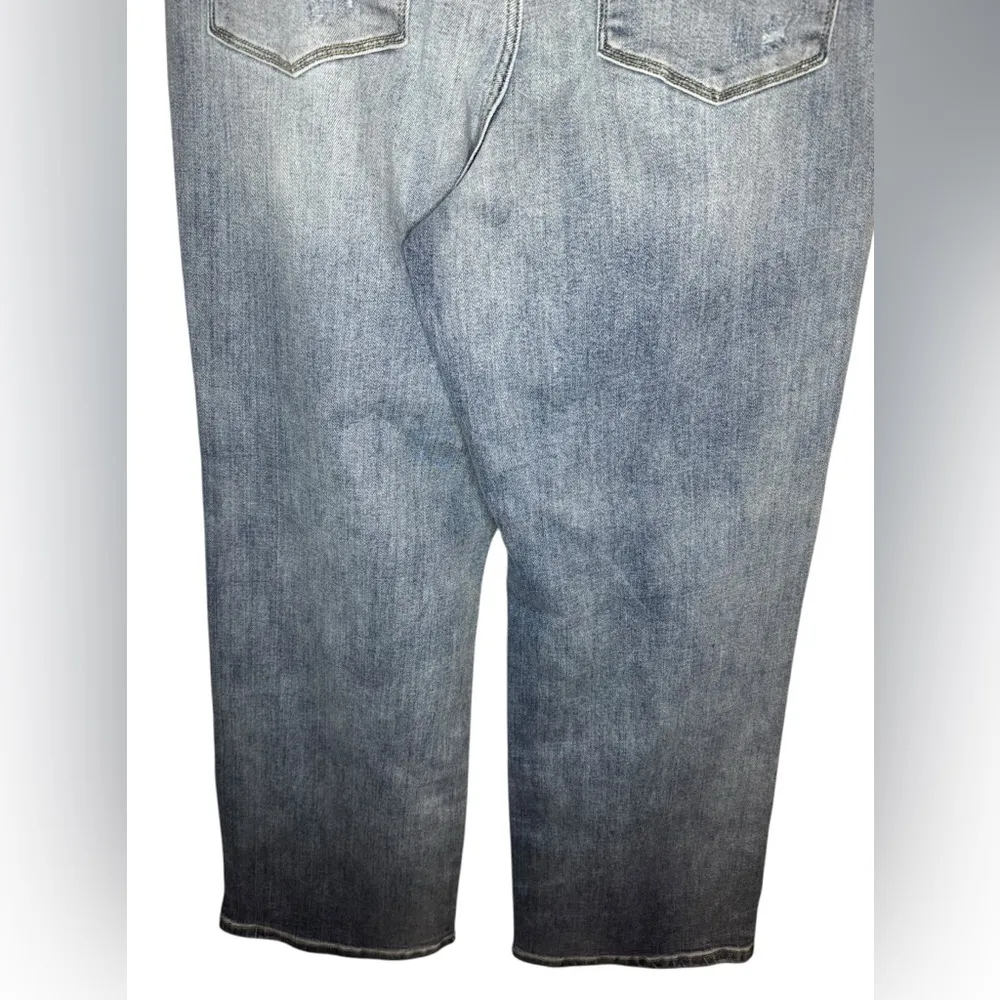 Judy Blue Distressed Straight Fit Jeans Size 16W - Image 8