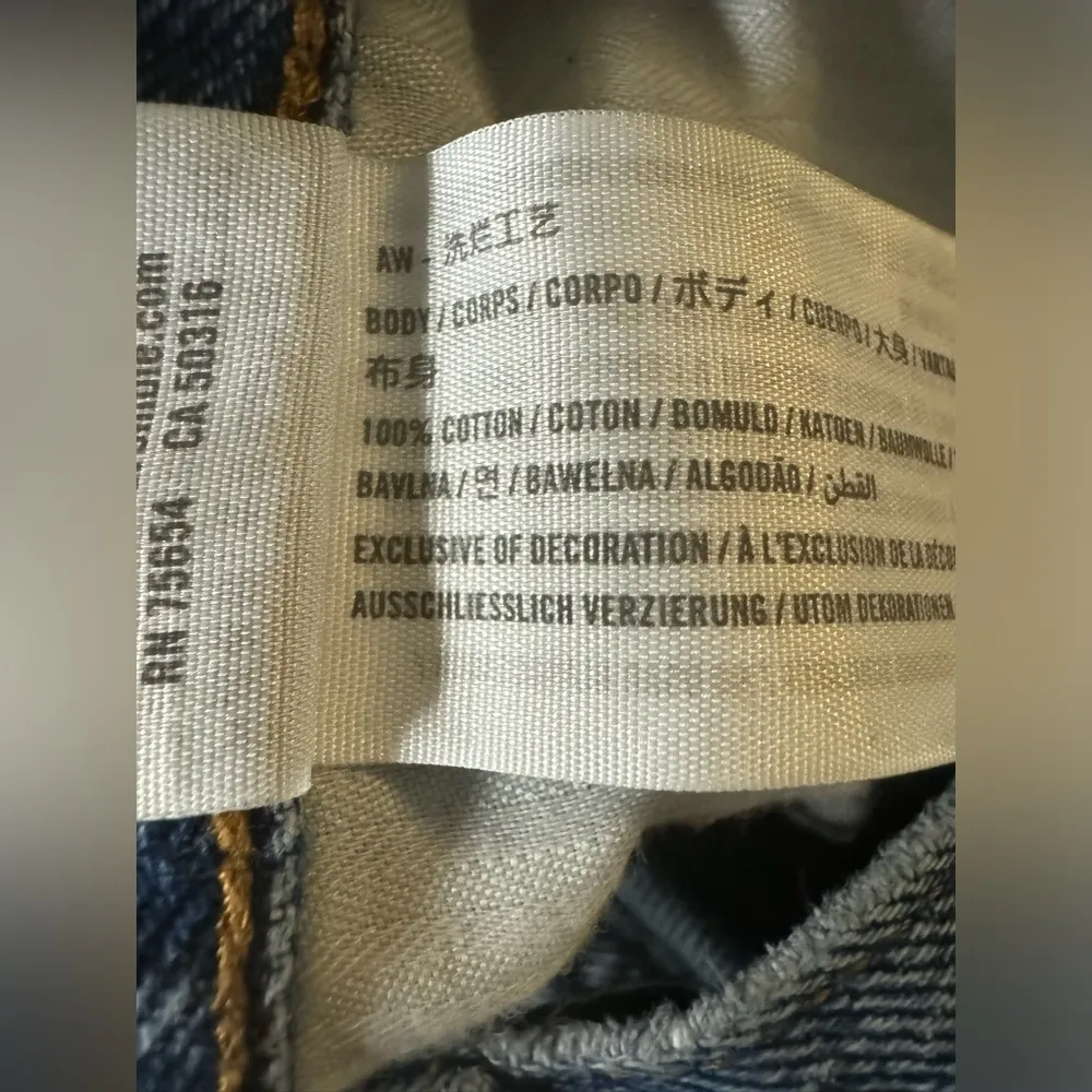 Abercrombie & Fitch Distressed Mid Rise Boyfriend Shorts Size 25 - Image 8