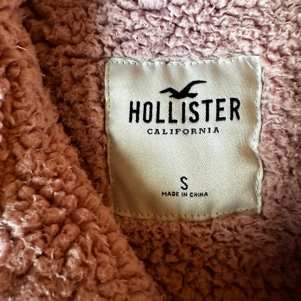 Womens Size Small Half Zip Sweatshirt- Pink - Image 2