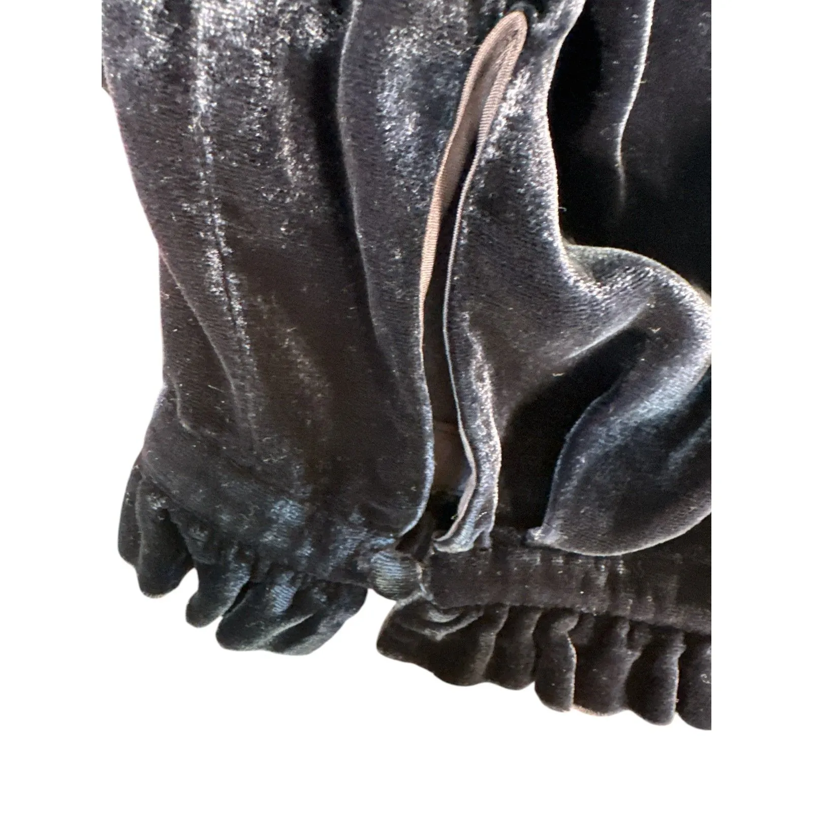 Boden Midnight Blue Velvet Size 12 - Image 4