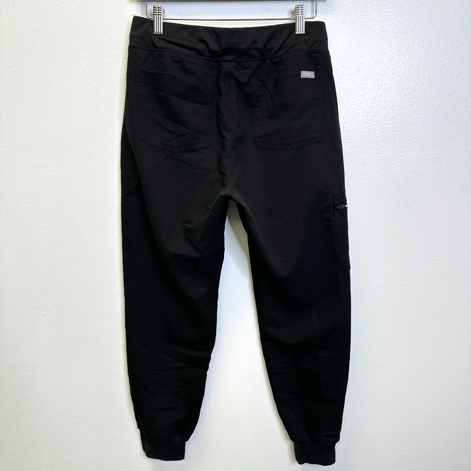 FIGs Technical Collection Slant Pocket Jogger Black Size‎ S - Image 6
