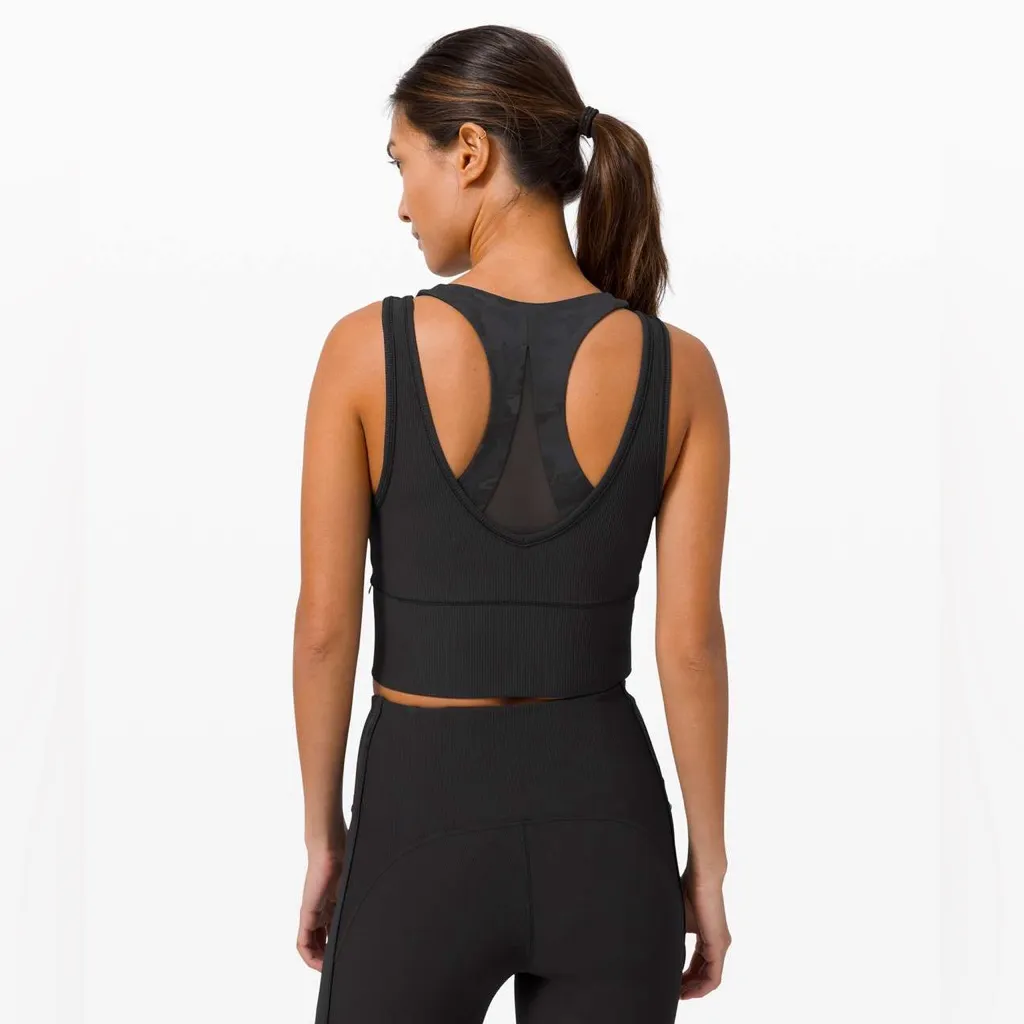 Lululemon Power Pivot Tank *Rib - Black - 12 - Image 3
