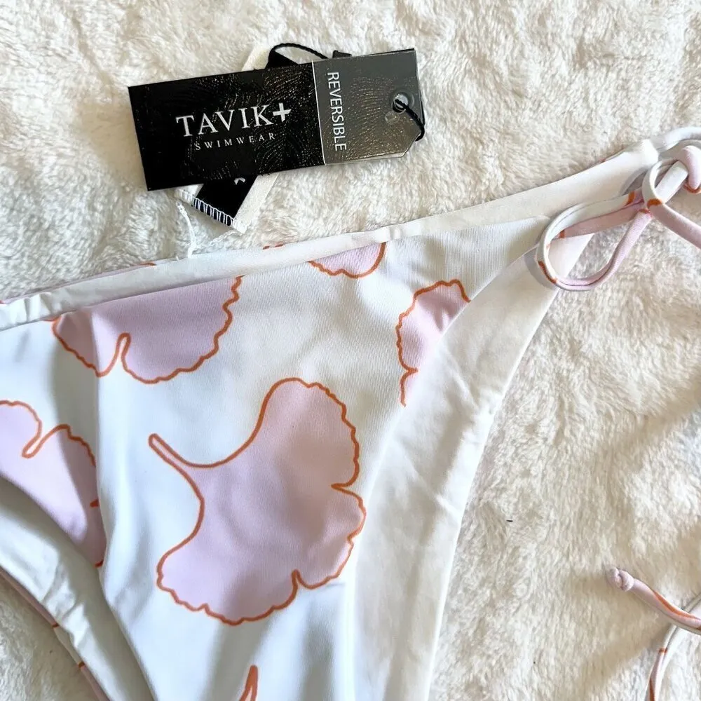 NWT Tavik Jax Tie Side Swim Bottom in Belle Lilac Snow - Image 4
