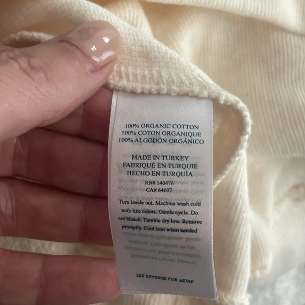 FAHERTY Vista Striped Organic Cotton Pullover- SM - Image 5