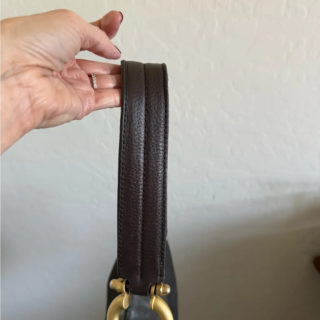 Sondra Roberts Leather Textured Shoulder Bag - Image 9