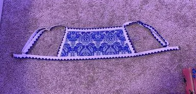 Ban-do Bikini Set Blue Pattern - Image 2