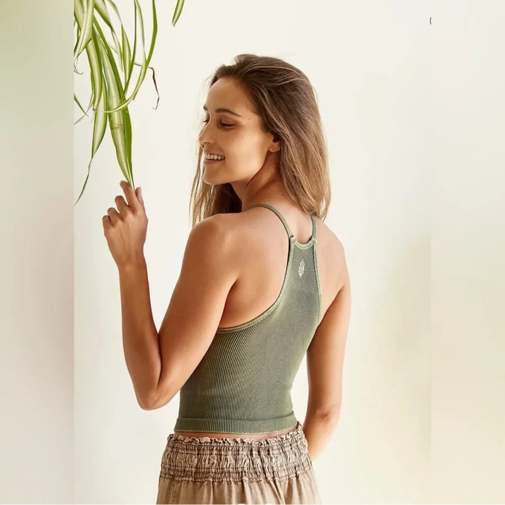 Happiness Runs Long Crop Tank XS/S - Image 4