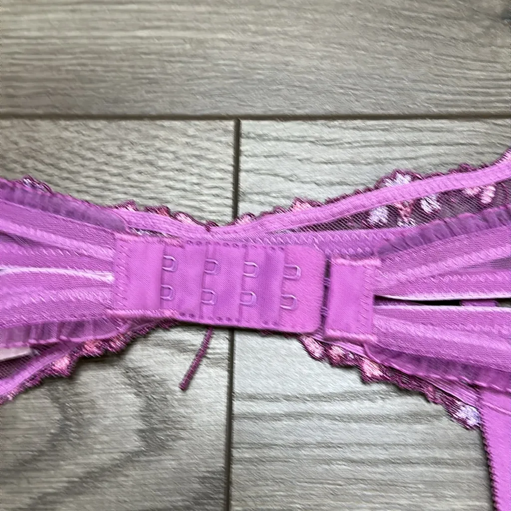 Voight Pink Garter Belt‎ With Garters Size Medium - Image 10
