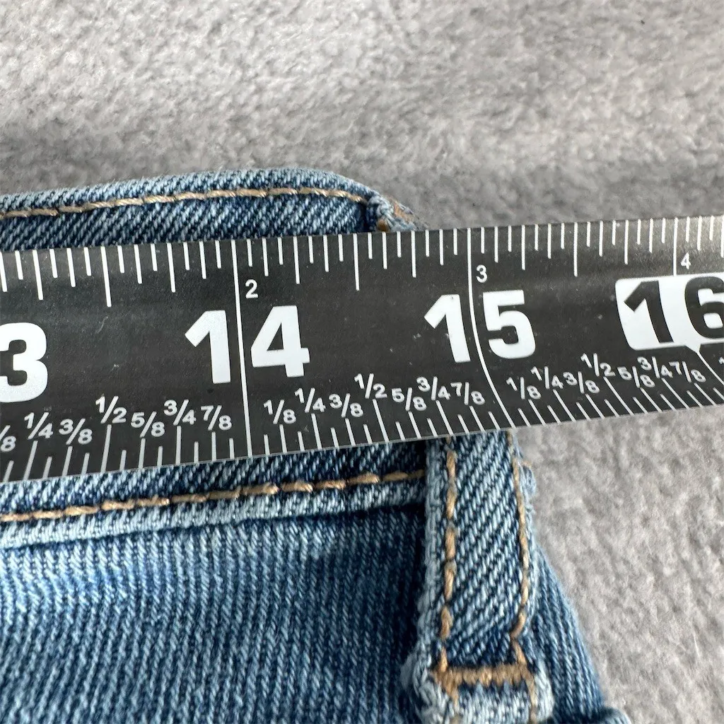 Vintage Jordache Jeans Womens Size 6 Blue Light Wash High Rise Straight Leg - Image 11