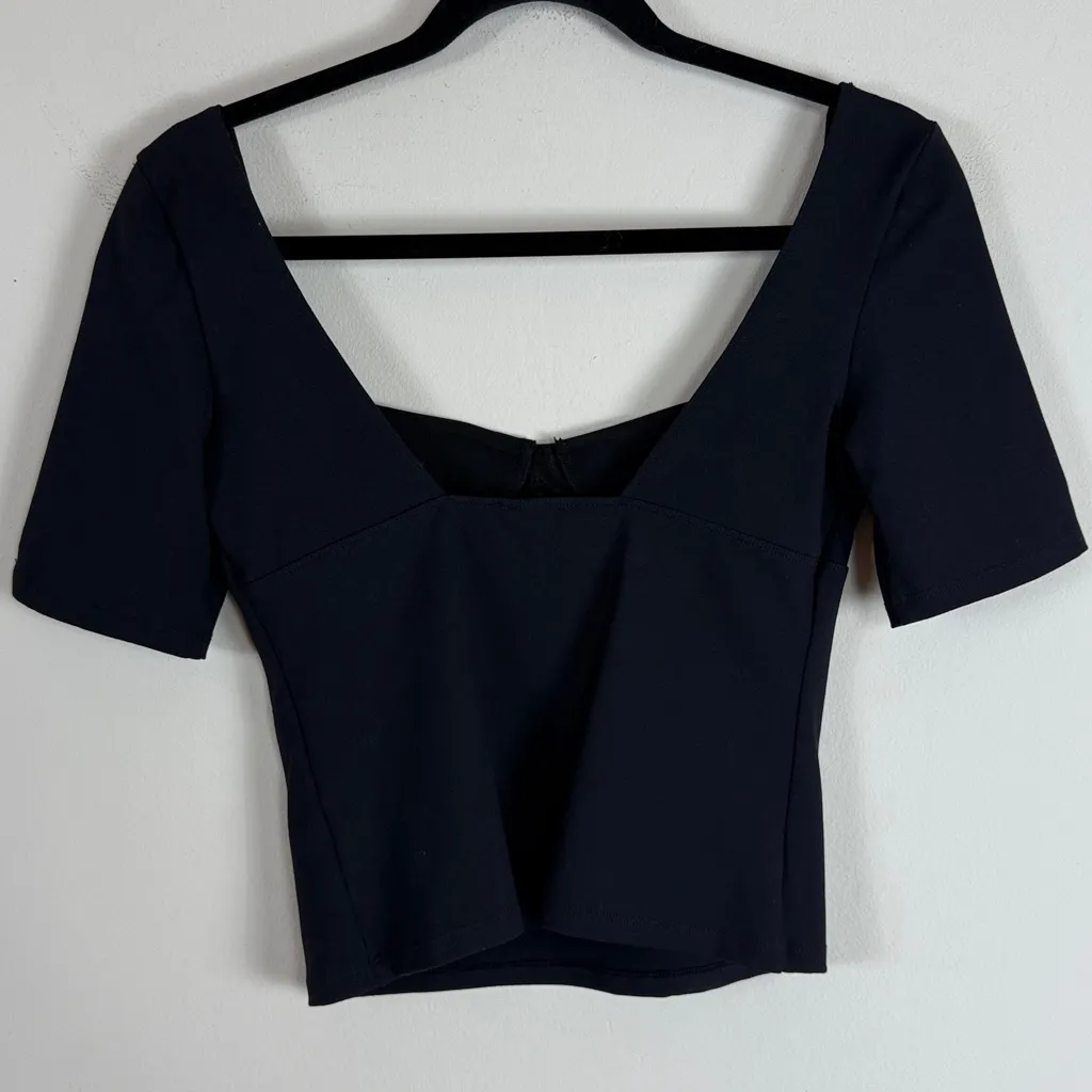 NWT Free People ‘Just Looking‎ Bustier’ Crop Top in Black Size Small - Image 10
