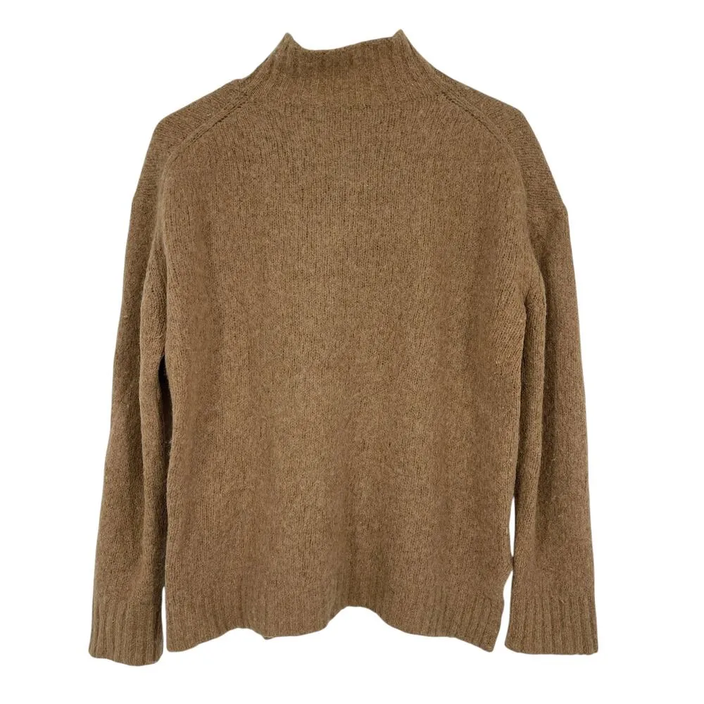 Jenni Kayne Sweater Alpaca Wool Blend Mockneck Sweater in Size Small - Image 8
