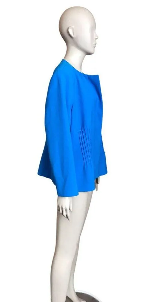 Hugo Boss Blue Button Up Long Sleeve Blazer - Image 4