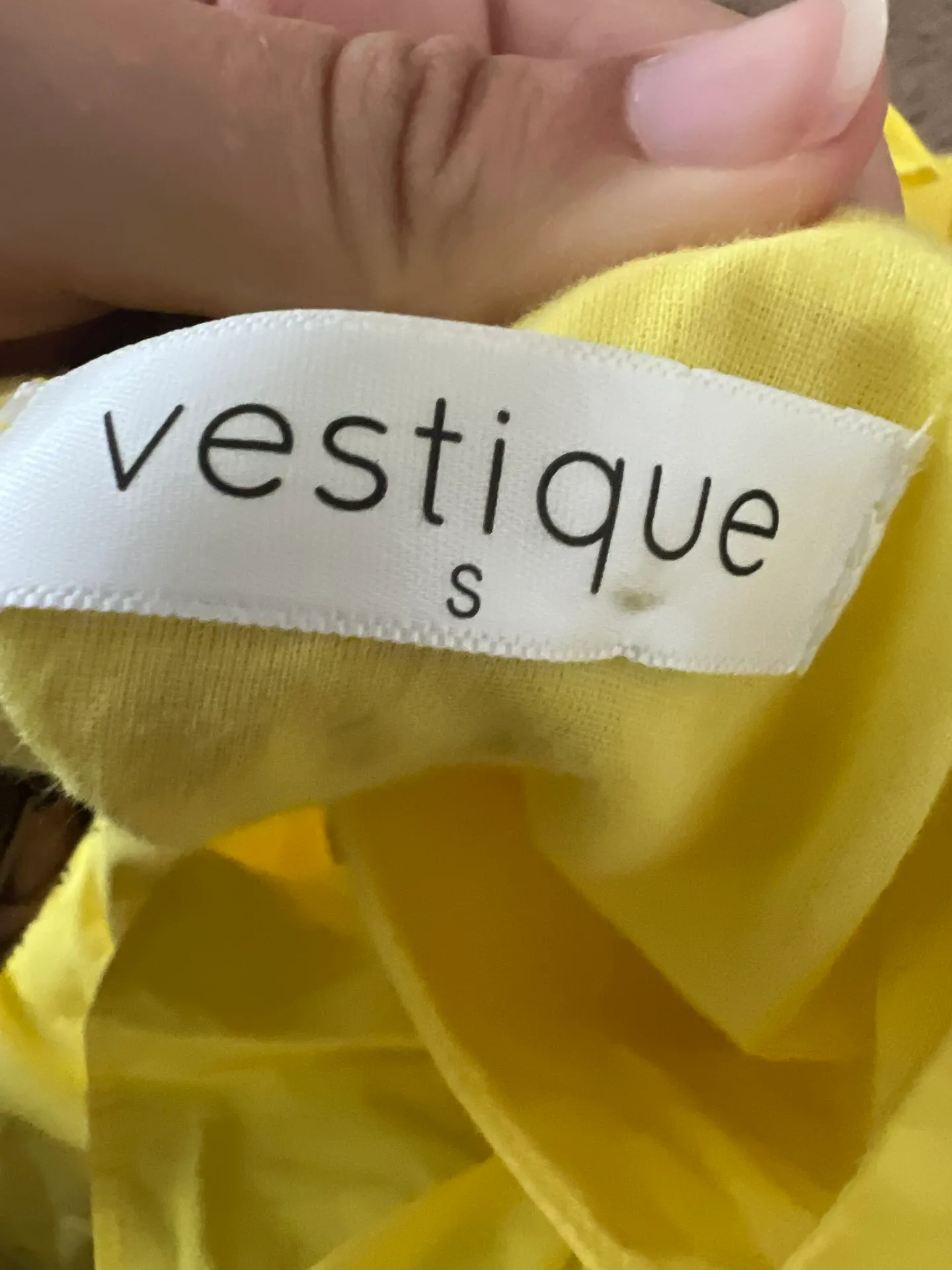 Vestique Yellow Dress - Image 3