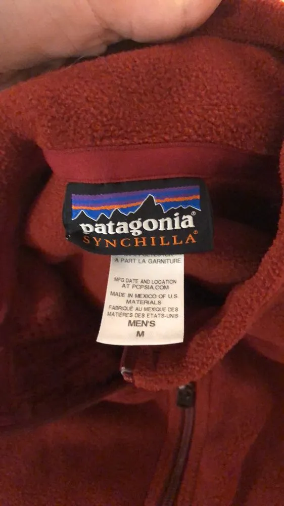 Patagonia Synchilla Red Vest - Image 5