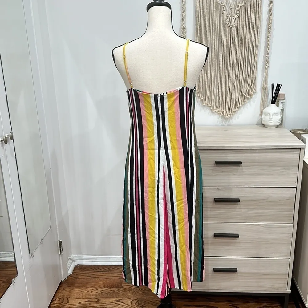 Express Striped Midi Dress Size Medium - Image 5