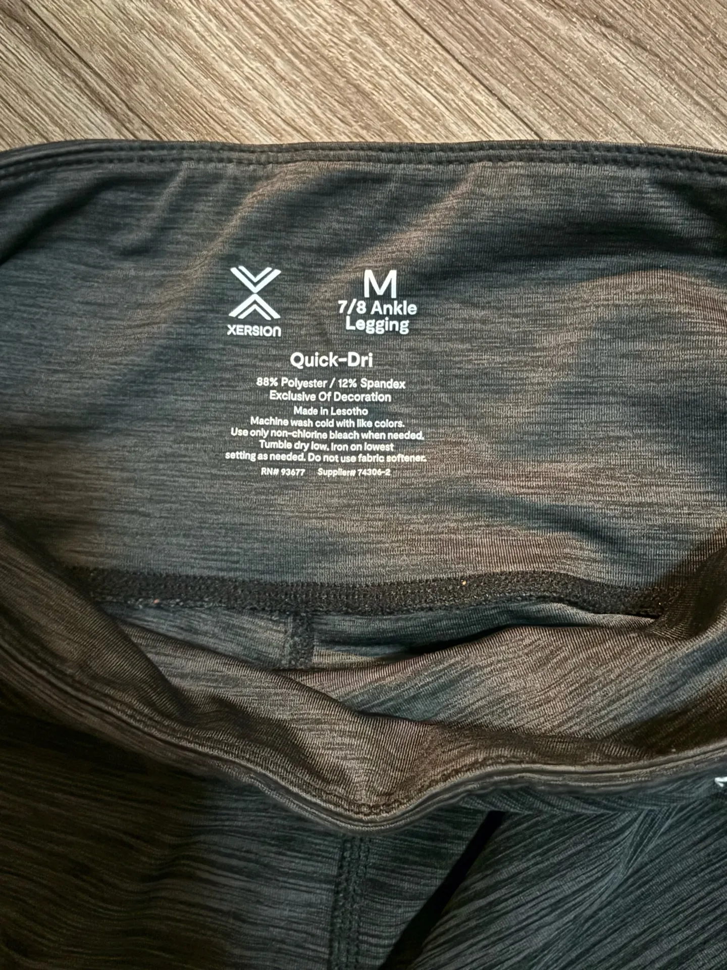 Workout Leggings Xersion Black - Image 2