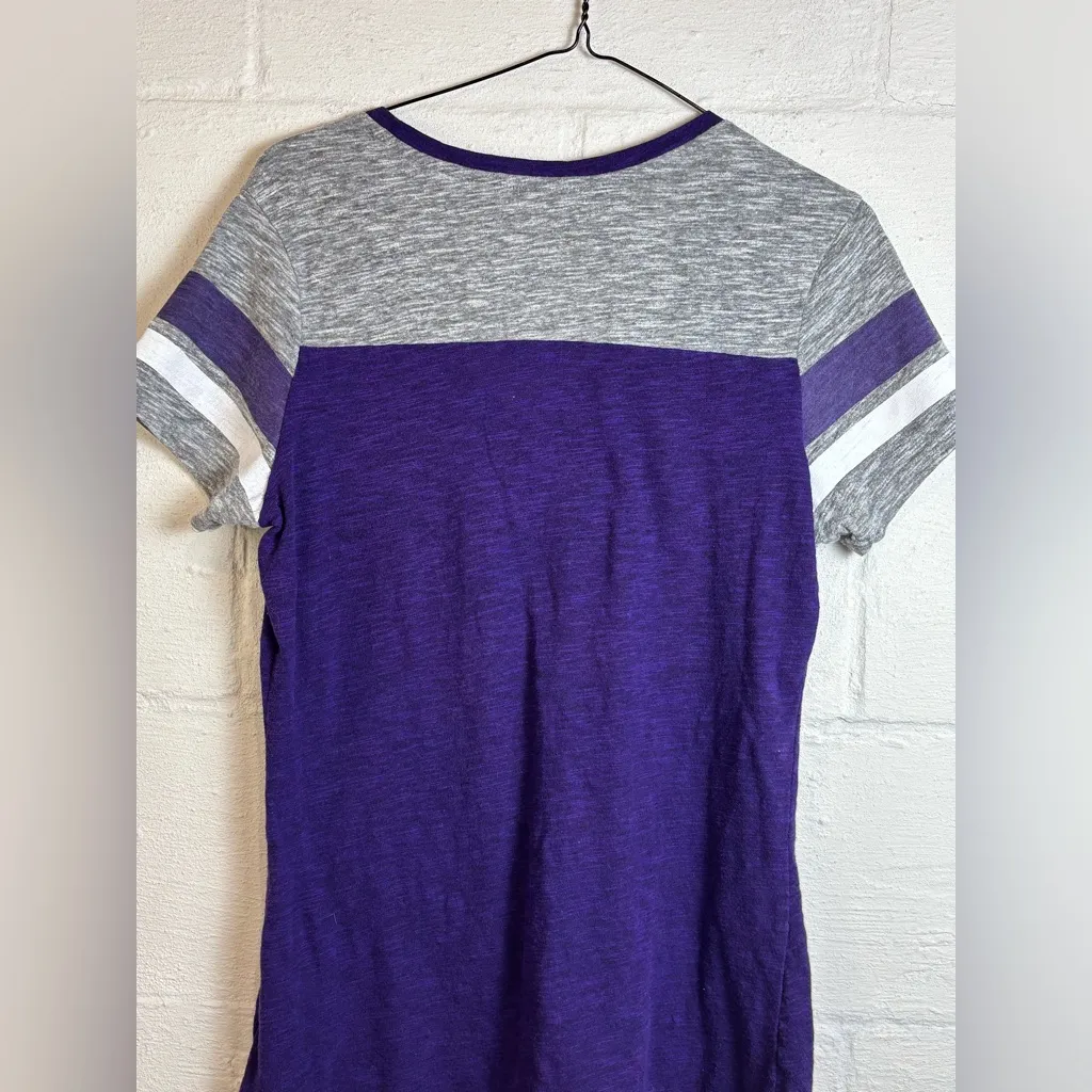 Majestic Woman’s Baltimore Ravens Casual Lightweight Vneck Short Sleeve Tee - Image 8