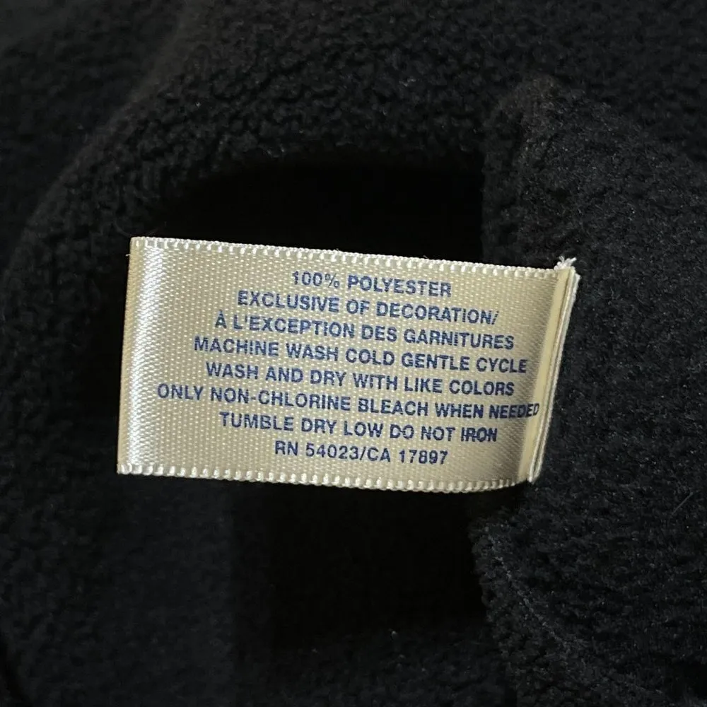 3 Roundtree & Yorke, Old Navy Fleece Neck Scarves Black (set of 3) - Image 9