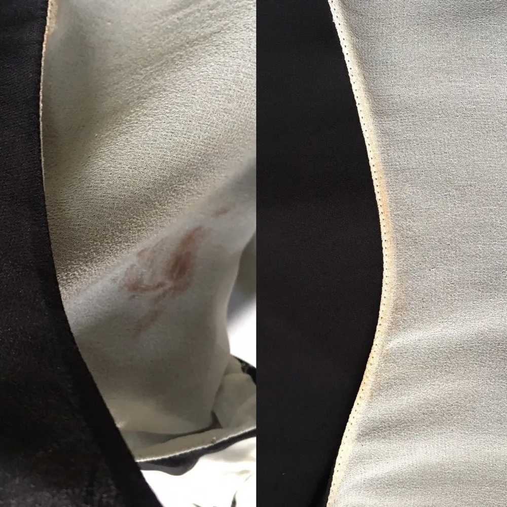 Halston Draped Black & White Silk Dress - Image 8