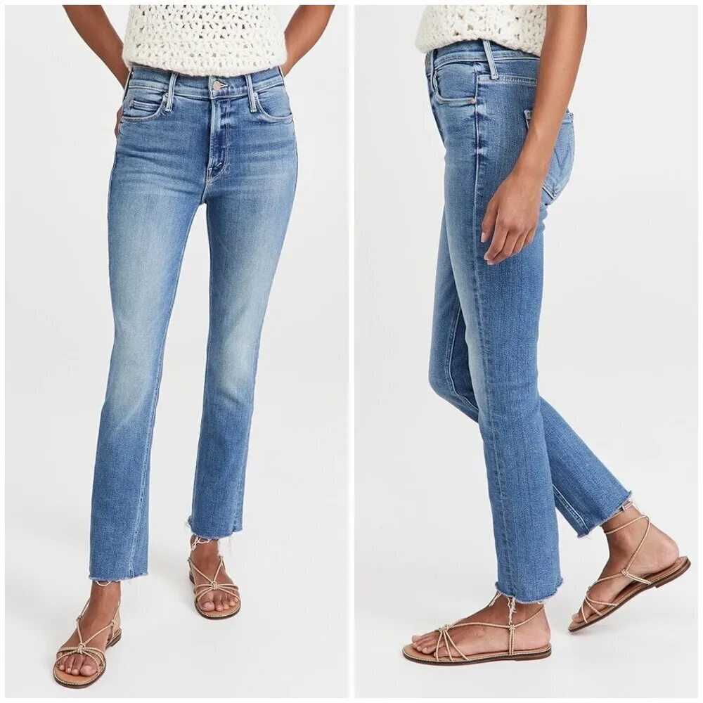 💕MOTHER💕 Mid Rise Dazzler Ankle Fray Jeans - Image 3