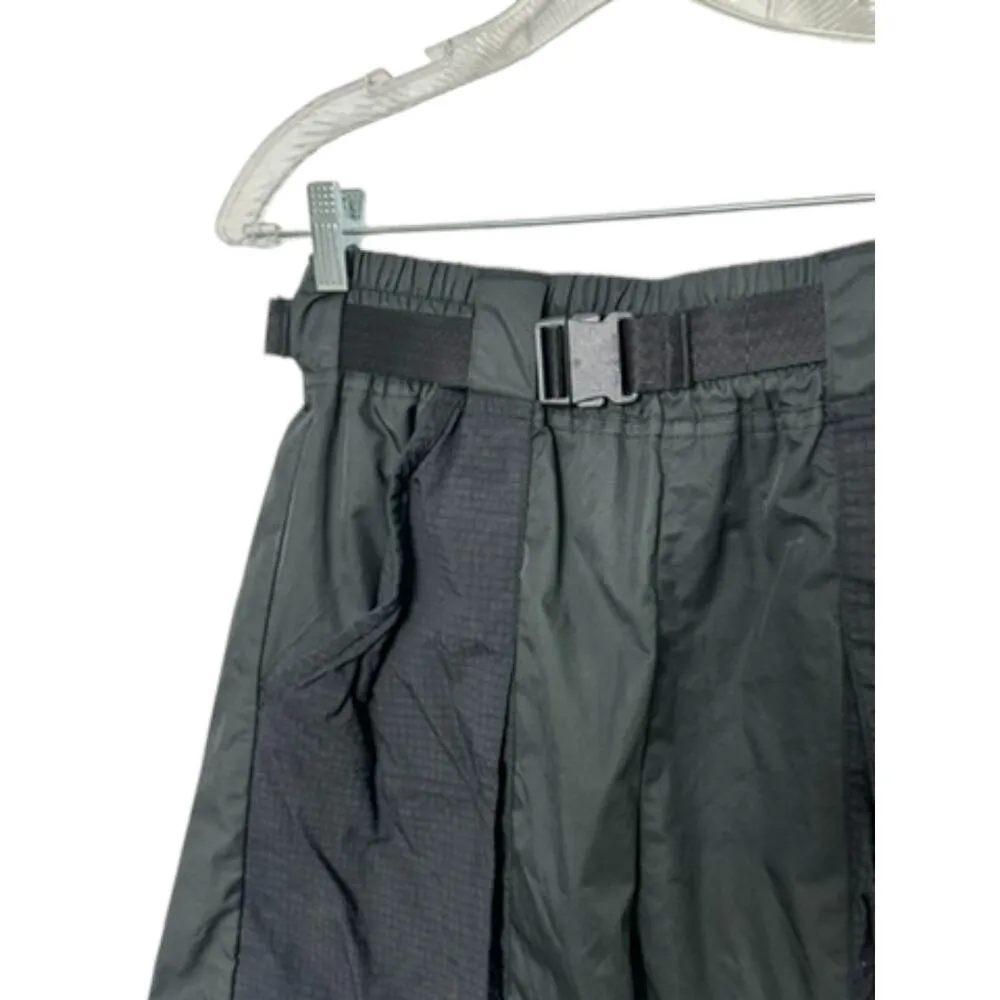 Nike Sportswear Black & White Swoosh Woven Shorts Women's Sz Small - Image 7