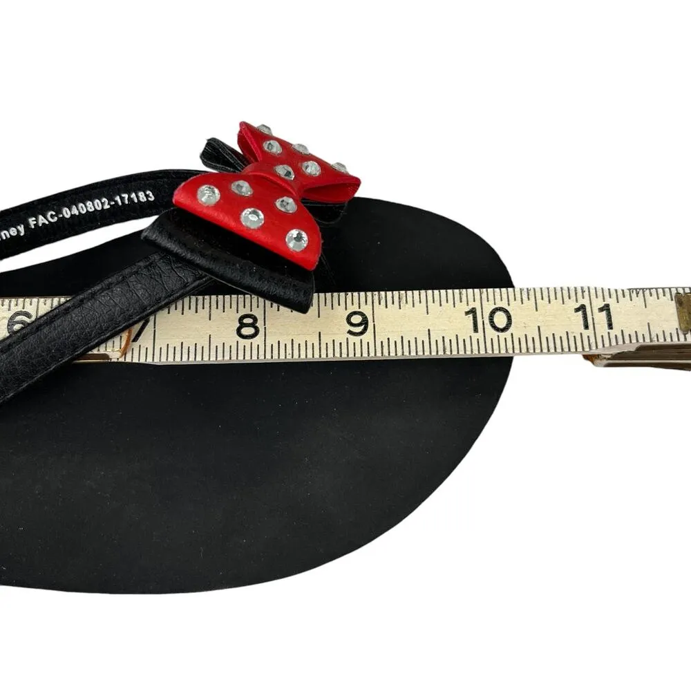 Disney Minnie Mouse Platform Wedge Thong Flip Flops Sandals 9 - Image 12