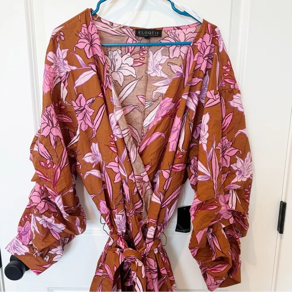 New. Eloquii Floral Summer Dress - Image 2