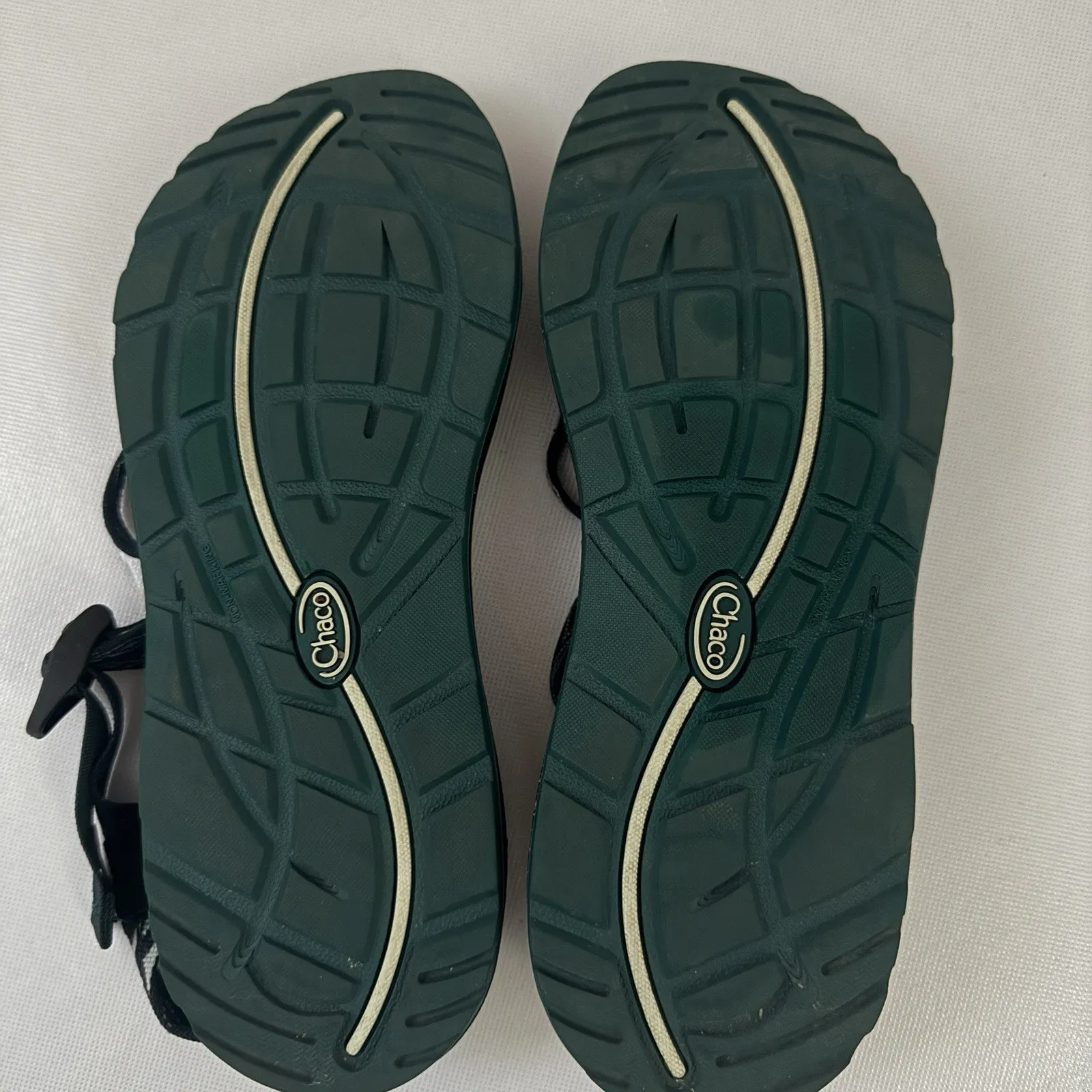 Chaco Womens ZX2 Green Vibram Sole Waterproof Outdoor Hiking Sandals 11 - Image 6