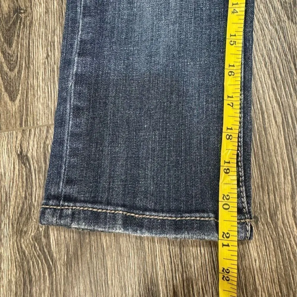 LA Idol Size 1 Capri Low Waist Blue - Image 2