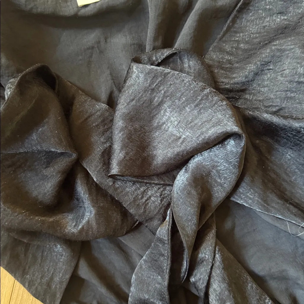 Show Me Your MuMu Black Tie Front Jumpsuit - Image 3