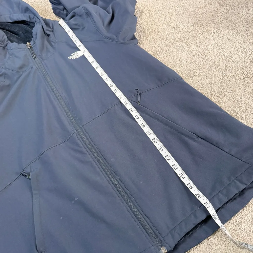 The North Face Women’s Shelbe Raschel Hoodie Jacket Soft Shell Fleece Lined XXL - Image 13