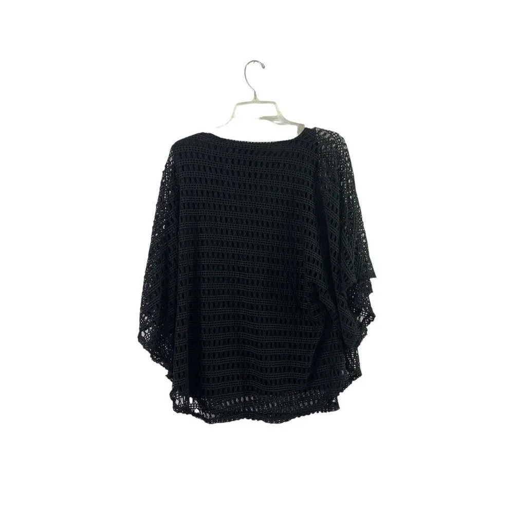 Dressbarn Women's Black Knitted Top - Image 2
