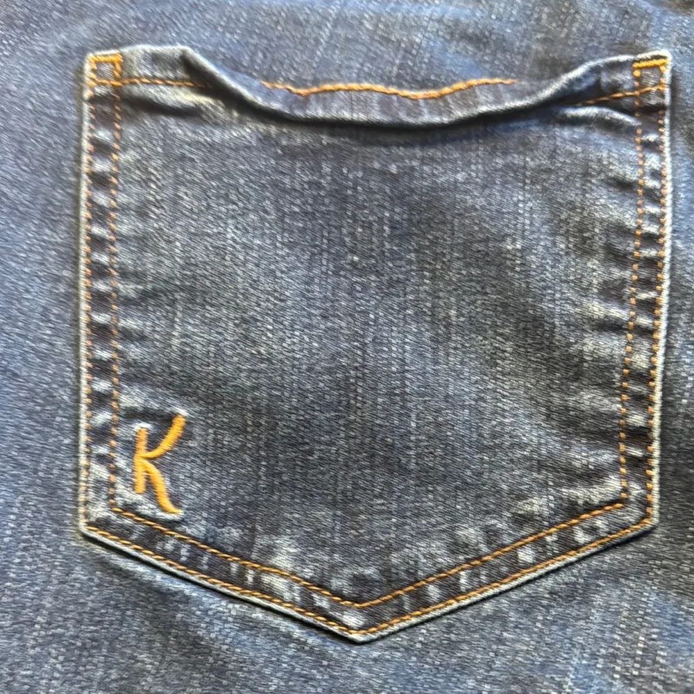 Kut from the Kloth Katy High Rise Ankle Straight Leg Dark Wash Jeans - Image 5