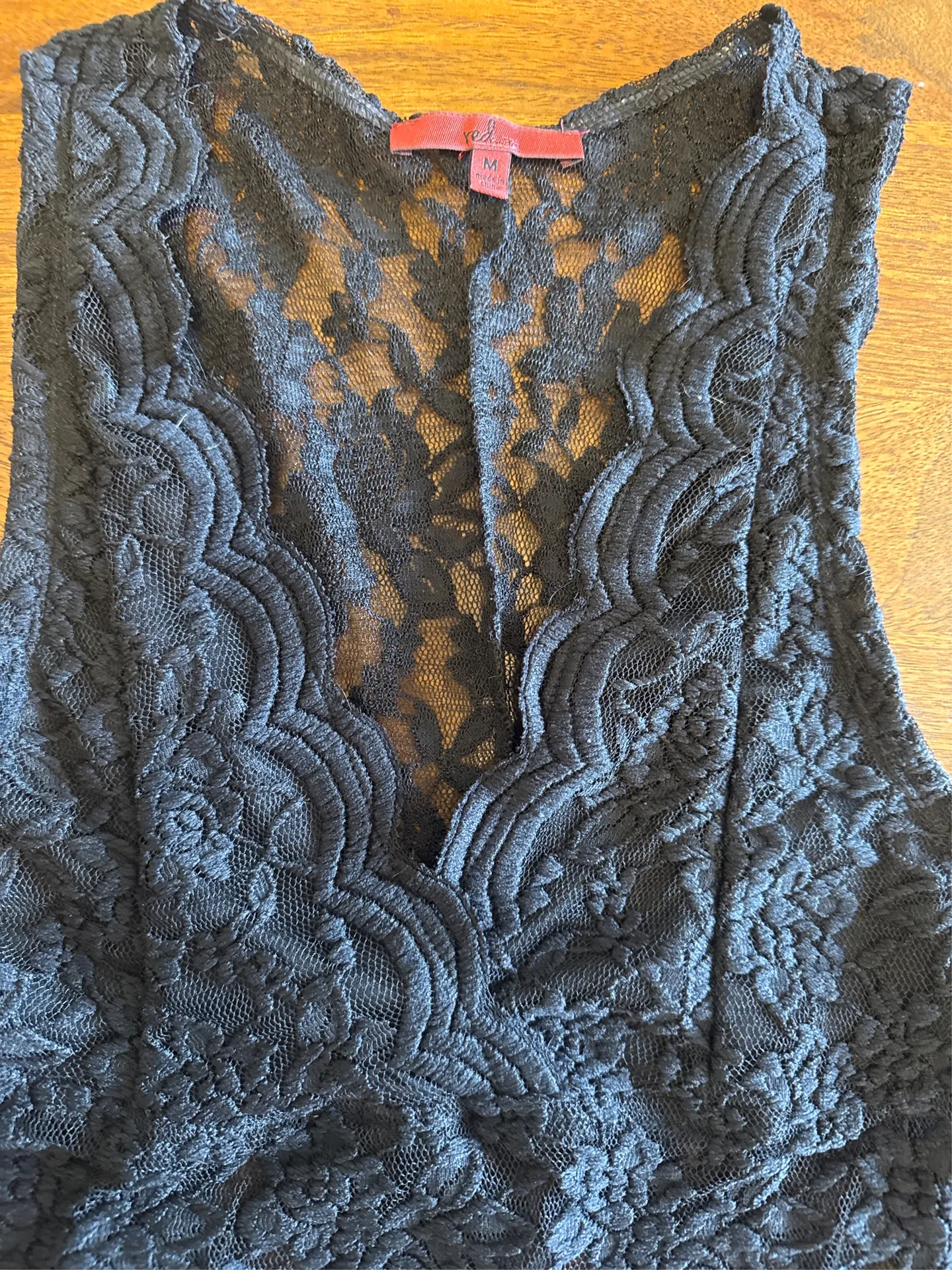 Black lace bodysuit buckle  - Image 3