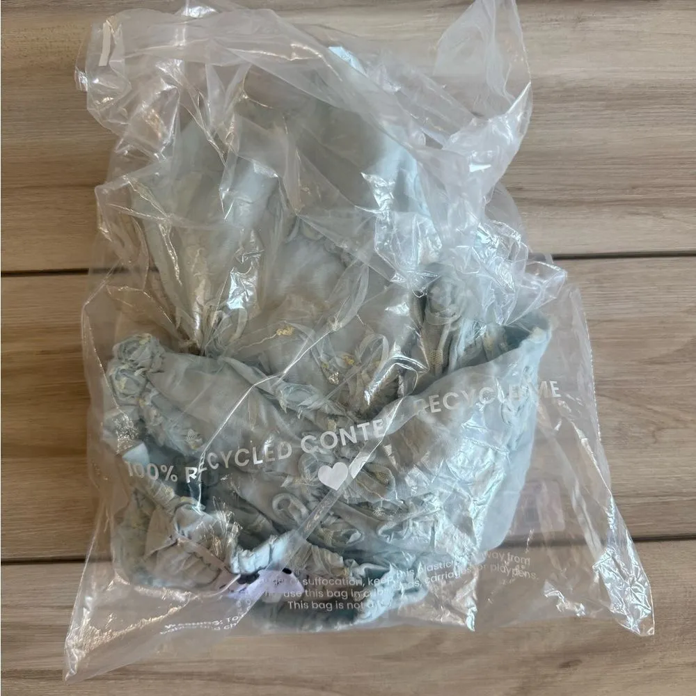 Petal and Pup Robin Strapless Top Pale Blue Small NWT IN PACKAGE - Image 10