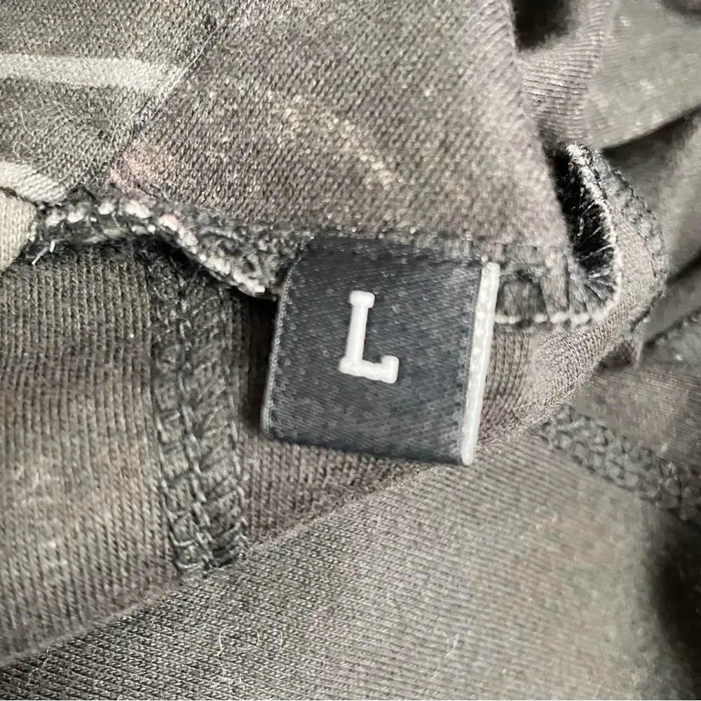 Desigual Vintage Y2K Jonny Dress Long Sleeve Black Beaded Embroidered Size Large - Image 13