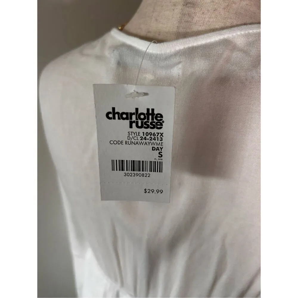 Charlotte russe white hobo country girl outfit size s - Image 4