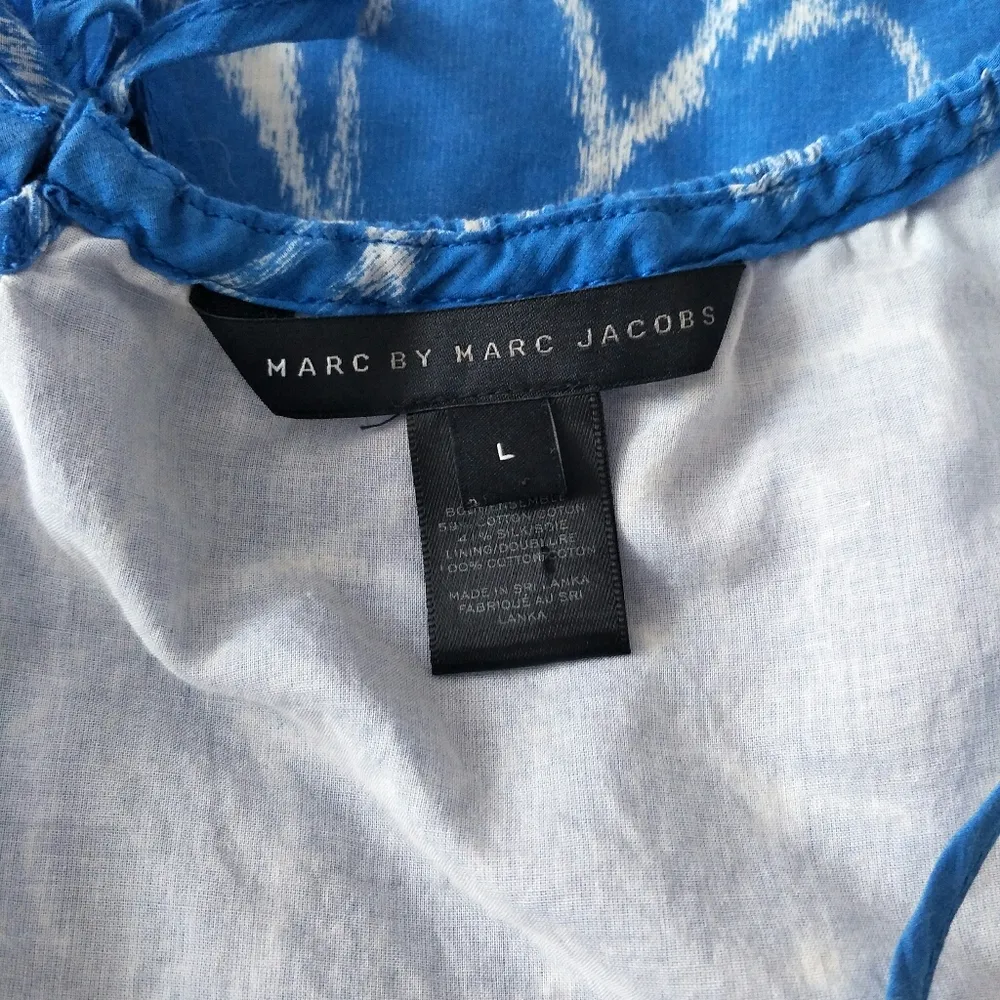 Marc Jacobs Blue Mini Dress - Image 4