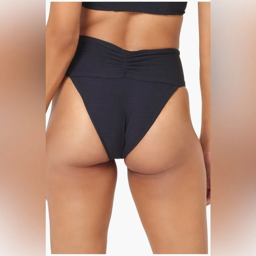 L*Space Dani Ribbed Bikini Bottom, X-Small, $106 - Image 4